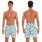 Escatch Quick Dry Summer Mens Siwmwear Beach Board Shorts Briefs For Man Swim Trunks Male Sportswear Beachwear Fitness Plus Size