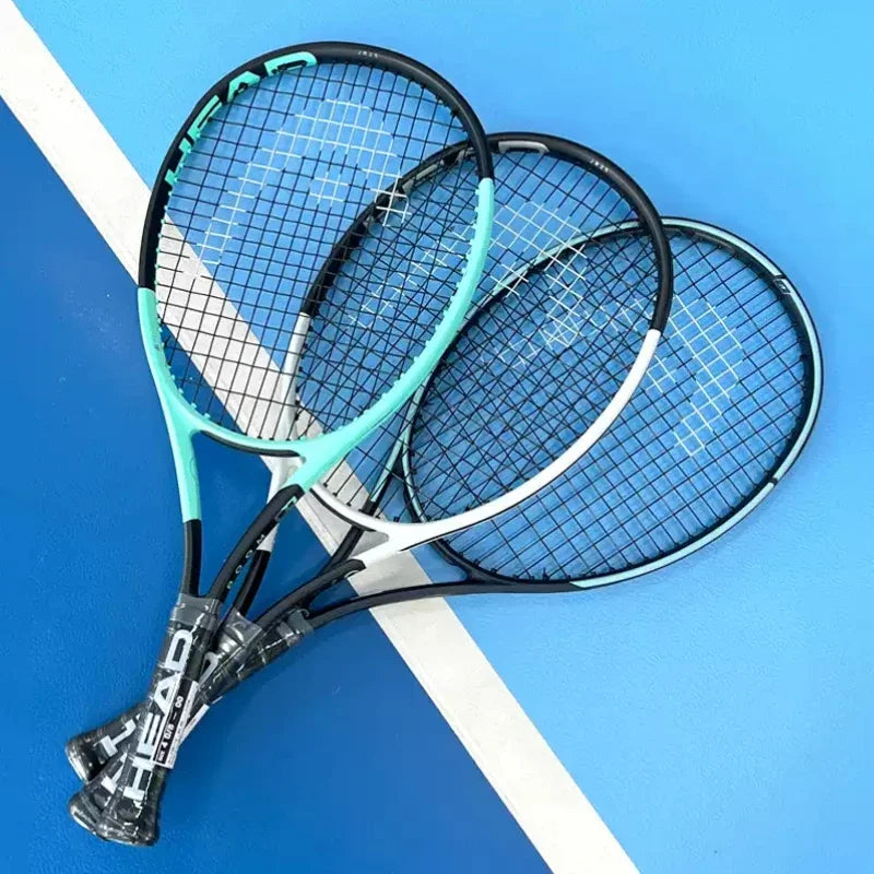 HEAD 2026 New Carbon Tennis Racket for Men Women Tenis Raquete Blue