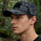 Men's Camouflage Tactical Baseball Cap With 3 Velcro Patches Military Camouflage Hat Cap For Outdoor Jugle Fishing Hiking Caps