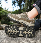 2025 Hiking Shoes Men Women Mesh Sneakers Breathable Fashion Mountain Shoes Boy Spring Autumn Summer Work Shoes Outdoor Trekking
