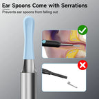 WIFI Visual Ear Sticks HD1080P 4.2MM Mini Camera Ear Pick Ear Spoon Ear Cleaner Wireless Endoscope Health Care Ear Wax Cleaning