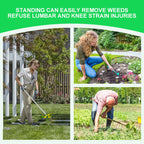 Hot Sale Stand Up Weed Puller Manual Labor-saving Weeder Root Remover Garden Weeding Tool