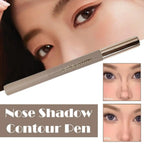 2026 New Nose Shadow Contour Pen With Sumdge Brush Naturally 3D And Brightening Contouring Stick Cream-Textured Nose Shadow Pen
