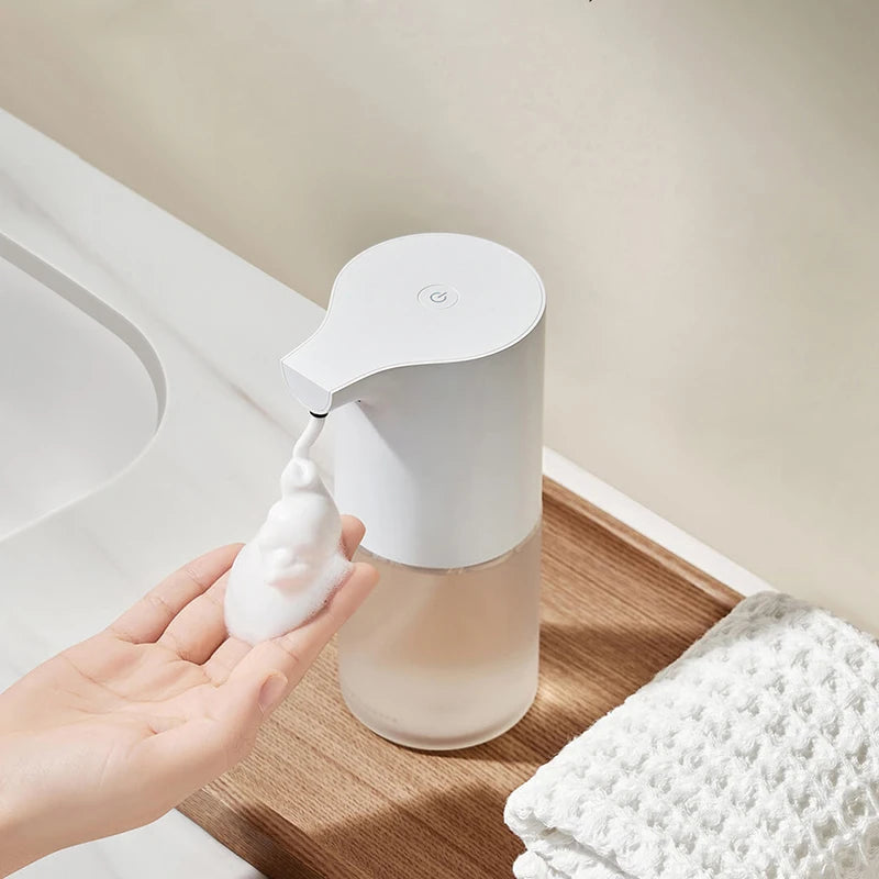 Xiaomi Soap Dispenser 1S Bulit in Battery Type-C Port Mijia Automatic Induction Hand Washer Mi Foam Dispenser 2023 New