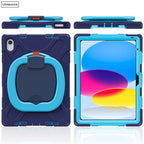 For IPad 7th 8th 9th 10.2 10th Gen Air 2 3 4 5 10.9 Mini 6 9.7 Pro 11 12.9 2022 Case Rotation Handle Stand Kids Shockproof Cover