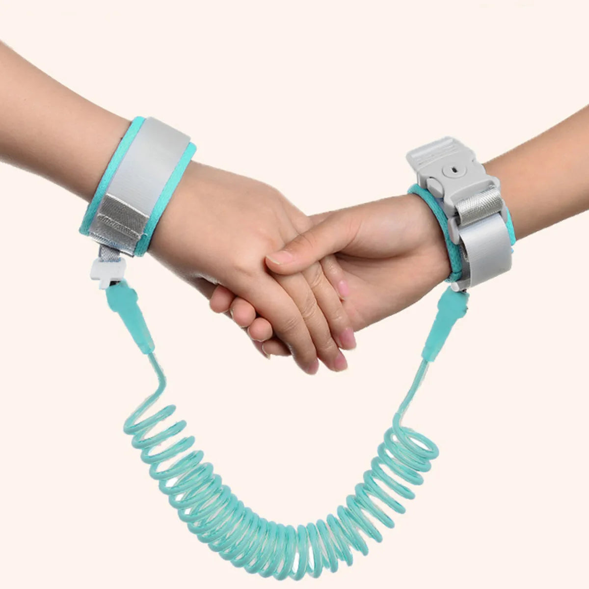 Baby Safety 2M Anti Lost Traction Rope for Kids Wristband Lock and Key Safety Traction Belt for Children Travel Outdoor