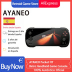 AYANEO Konkr Pocket FIT Retro Portable Game Console G3 GEN3 6'' LCD 144Hz WiFi 7,8000mAh Battery
