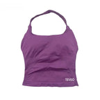2025 TEVEO Nouveau Soutien-Gorge Elastique Haute Résistance Entièrement Licou Cou Nu Dos Nu Yoga Yoga Yoga