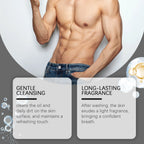Men's Eucalyptus Coconut Body Wash Deep Cleansing Shower Gel Refreshing Scent Long Lasting Fragrance Oil Control 100ml