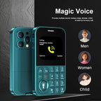 SERVO V9 Small Mobile Phone 2.01inch 2 SIM Cards Magic Voice FM Radio Torch Speed Dial 2G GSM Mini Keyboard Mobile Phone MP3 MP4
