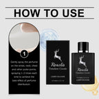 Roxelis Bergamot Perfume Classic Cologne Natural Fresh Hair Temperament Lasting Fragrance elegant Portable Perfume