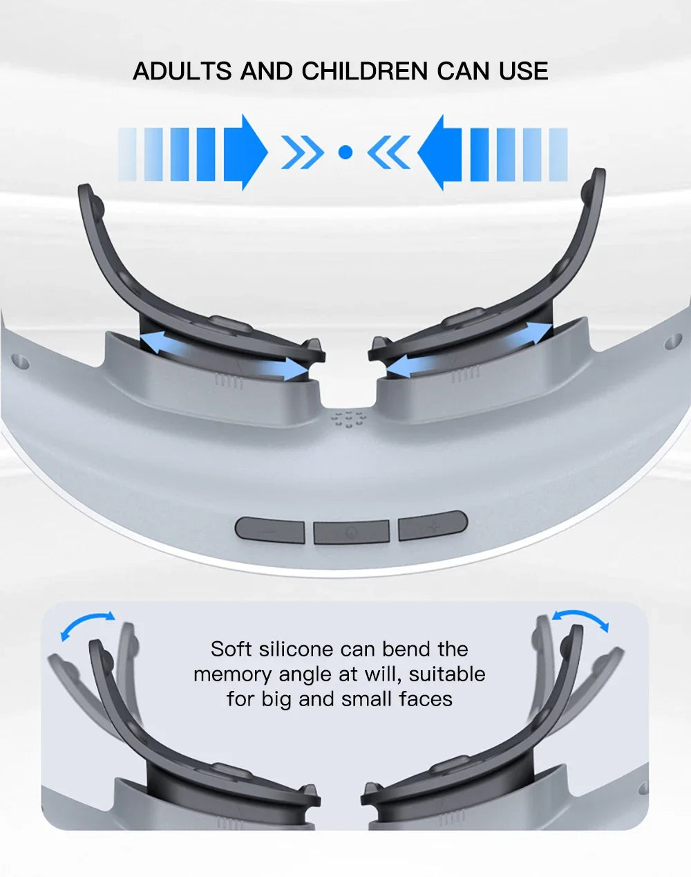 Vision recovery eye massager Green Light Vision Recovery Training Instrument Ems Acupressure Eye Protection Restore Myopia Child