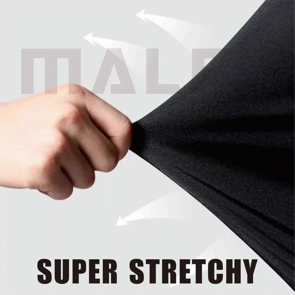 MALFC Summer Men's Swim Jammer Short Training Swimsuit Quick Drying Beach Swimming Trunks Swimwear Sports Tights Surf Shorts