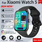 For Xiaomi Watch 5 Smart Watch Men HD AMOLED Screen Heart Rate Bluetooth Calling GPS Tracking Waterproof Sports SmartWatch Women