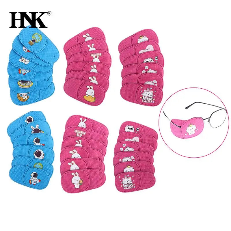 6pc/set Children Health Care Kids Child Occlusion Medical Lazy Eye Patch Eyeshade For Kids Strabismus Treatment Vision Care Main image