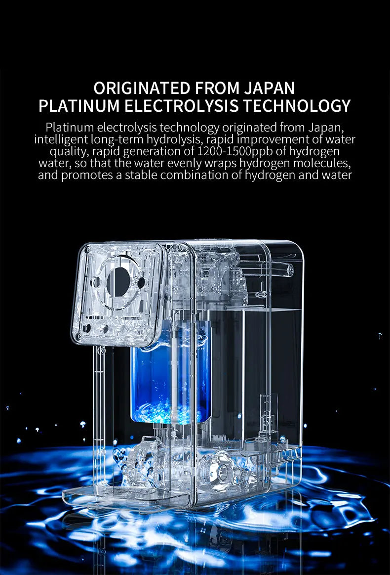 Desktop RO Hydrogen-rich Water Purifier Household Instant Hot Water Purifier Filter Direct Drinking Water Dispenser Commercial