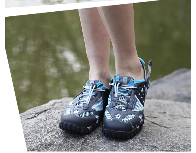 Summer Wading Hiking Shoes for Men Outdoor Aqua Beach Barefoot Sneakers Women Breathable Quick Drying Sports Trekking Shoes Men