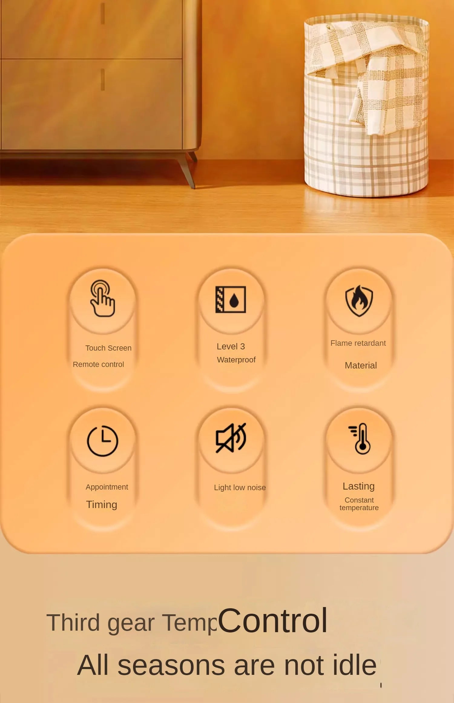 Refrigeration Air Conditioner Fan Cooler Home Wall-Mounted Mute Mobile  Air Conditioning Cold Air Fan Cooling and Heating