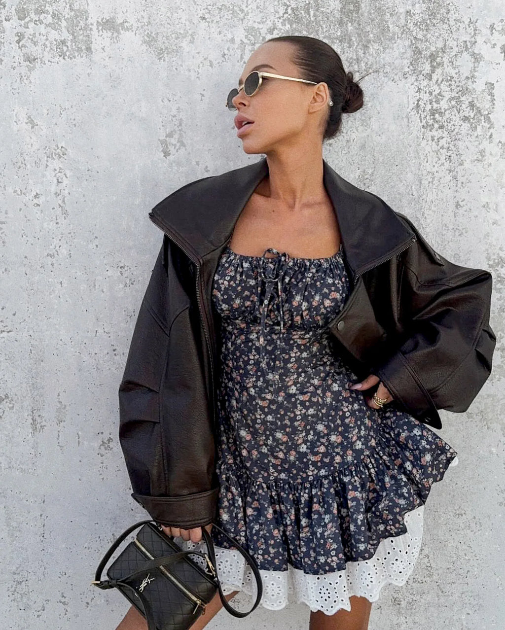 Elegant French Lace Floral Dress 2025 Spring and Summer Woman Sexy Square Neck Commute Soft Home Travel Casual High Waist Dress