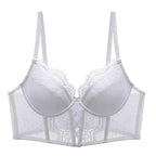 Push Up Lace Lingerie Set for  Women, Sheer Chemise with Soft Underwire Bra, Fishbone Teddy, Sexy Bridal Honeymoon Outfit, S-XL