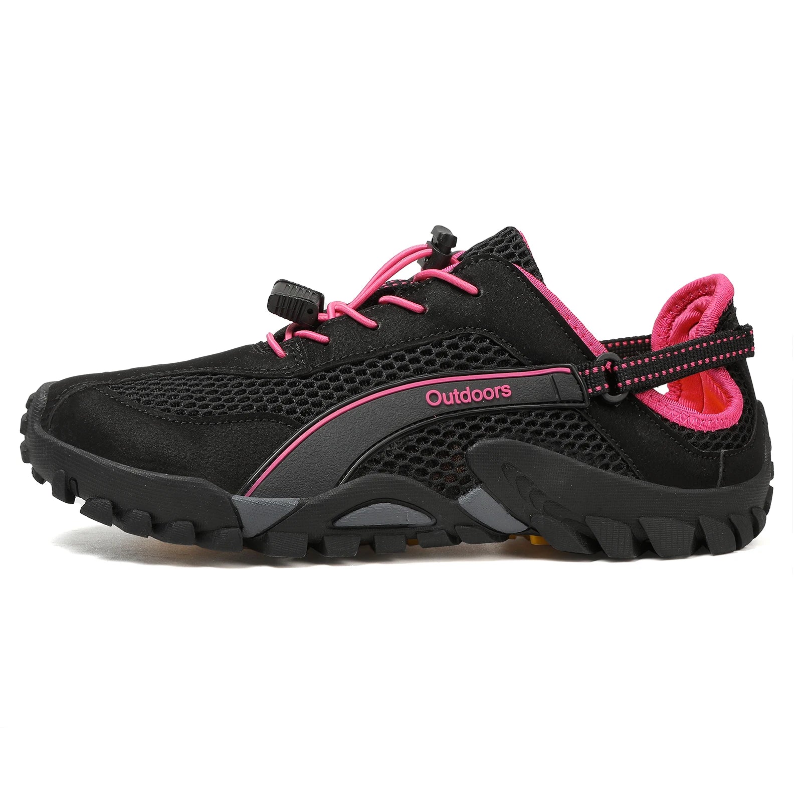 FANCYLEE Women's Hiking Shoes Breathable Mesh Trekking Sneakers Outdoor Lightweight Anti-Slip Mountain Climbing Shoes EU 36-42