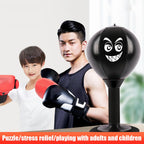 Desktop Punching Ball With Suction Cup Tabletop Boxing Punching Bag Tress Buster Desk Boxing Punch Ball Stress Release
