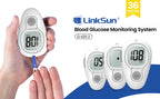 LinkSun Blood Glucose Meter G-425-3 Glucometer No Code for Diabetes Test 10/50/100pcs Strips Lancets Medical Blood Sugar mg/mmol