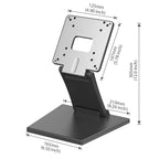 UPERFECT VESA Desktop Monitor Holder 15-22" LCD LED Folding Display Touch Screen Stand Mount Support Metal Bracket Load 6.5kg
