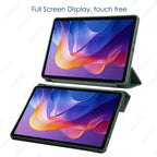 Silicone Case for Xiaomi Redmi Pad 2 11 Inch 2025, Ultra Thin Trifold Stand PU Leather Protective Cover, Auto Sleep / Wake