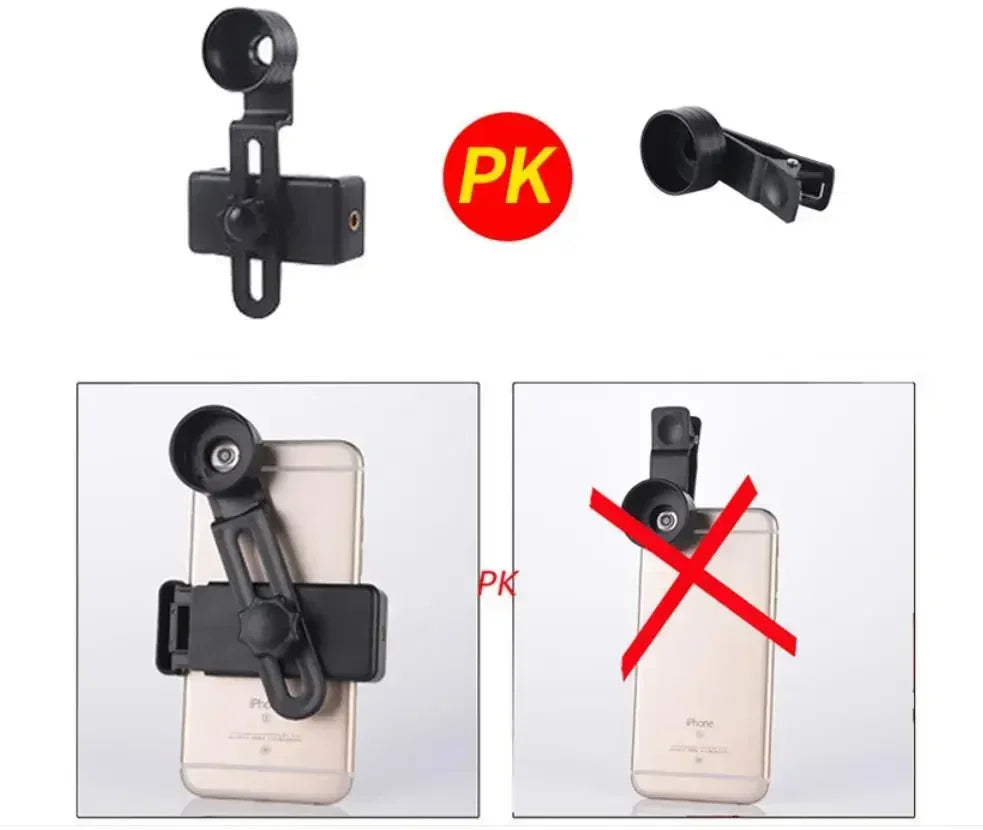 Powerful Long Range Binoculars Monocular Telescope Folding Portable BAK4 FMC Optics Jumelles for Outdoor Camping Hunting Concert