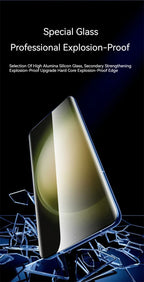 S23Ultra Dust-Free Cabin Tempered Glass For Samsung Galaxy S21Ultra Screen Protector S22Ultra Second Pasting Box Film