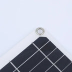 High Efficiency Outdoor Solar Panel Dual Exhaust Fan for Dog Warehouse RV Greenhouse Fan Air Pump Cooling Temperature