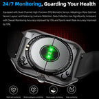 New For OPPO Ultra Thin Smart Watch Men AMOLED HD Screen Always Show Time Heart Rate Bluetooth Call Sports Waterproof Smartwatch