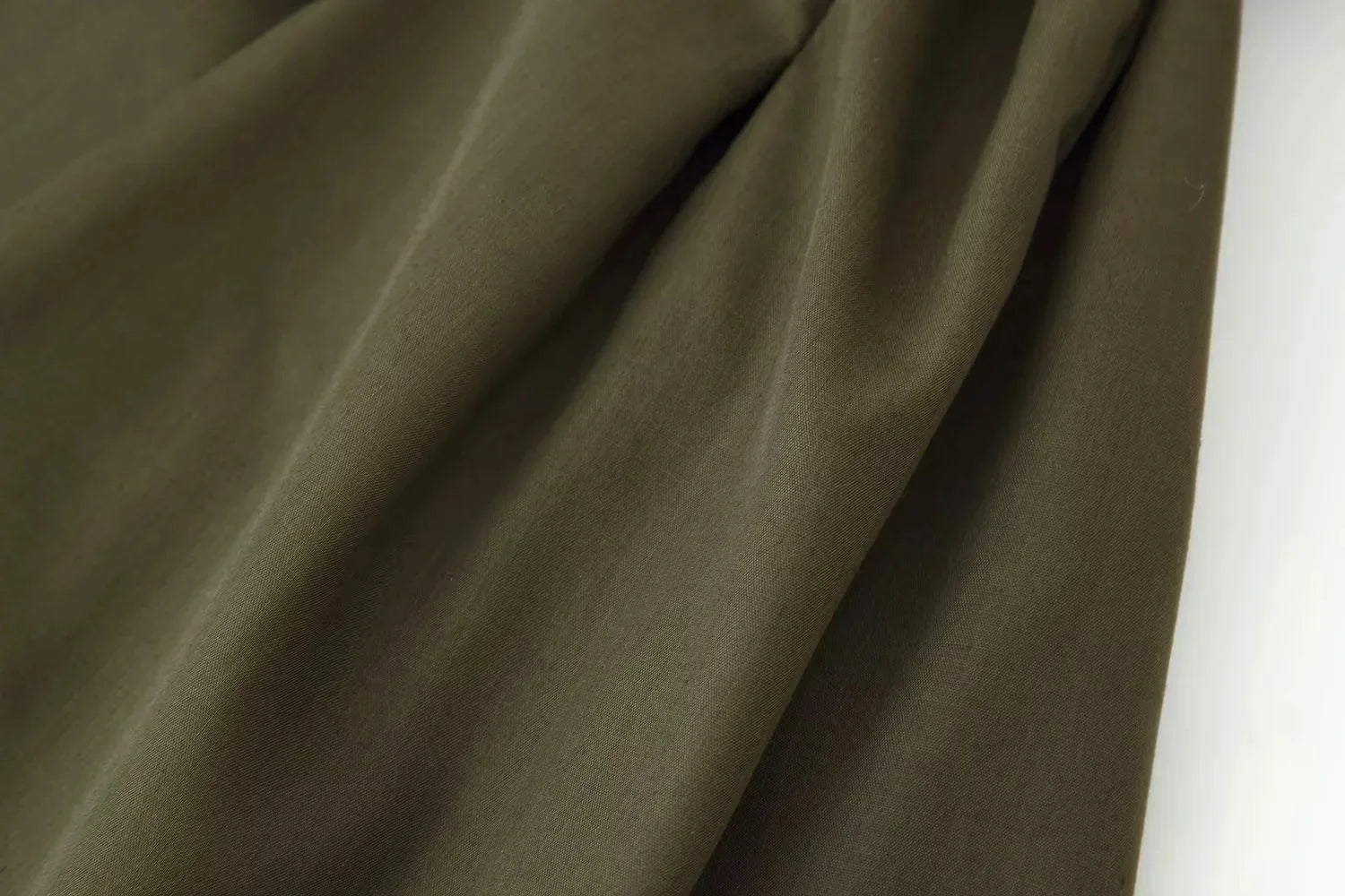 KONDALA 2026 Spring Summer Vintage Women Dress Fashion Single Breasted Sashes Draped V Neck Sleeveless Chic Brown Ladies Dresses