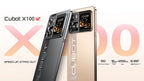 Smartphone 5G Cubot X100, Android 15, Dimensity 7025, 6nm, 2.5GHz,6.88-inch Screen,16GB(8+8),256GB, 64MP Camera, 5100mAh Battery