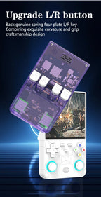 R36Ultra 4.0-inch Retro Handheld Game Console 128GB Portable Video Player Open-Source Linux System for Gaming