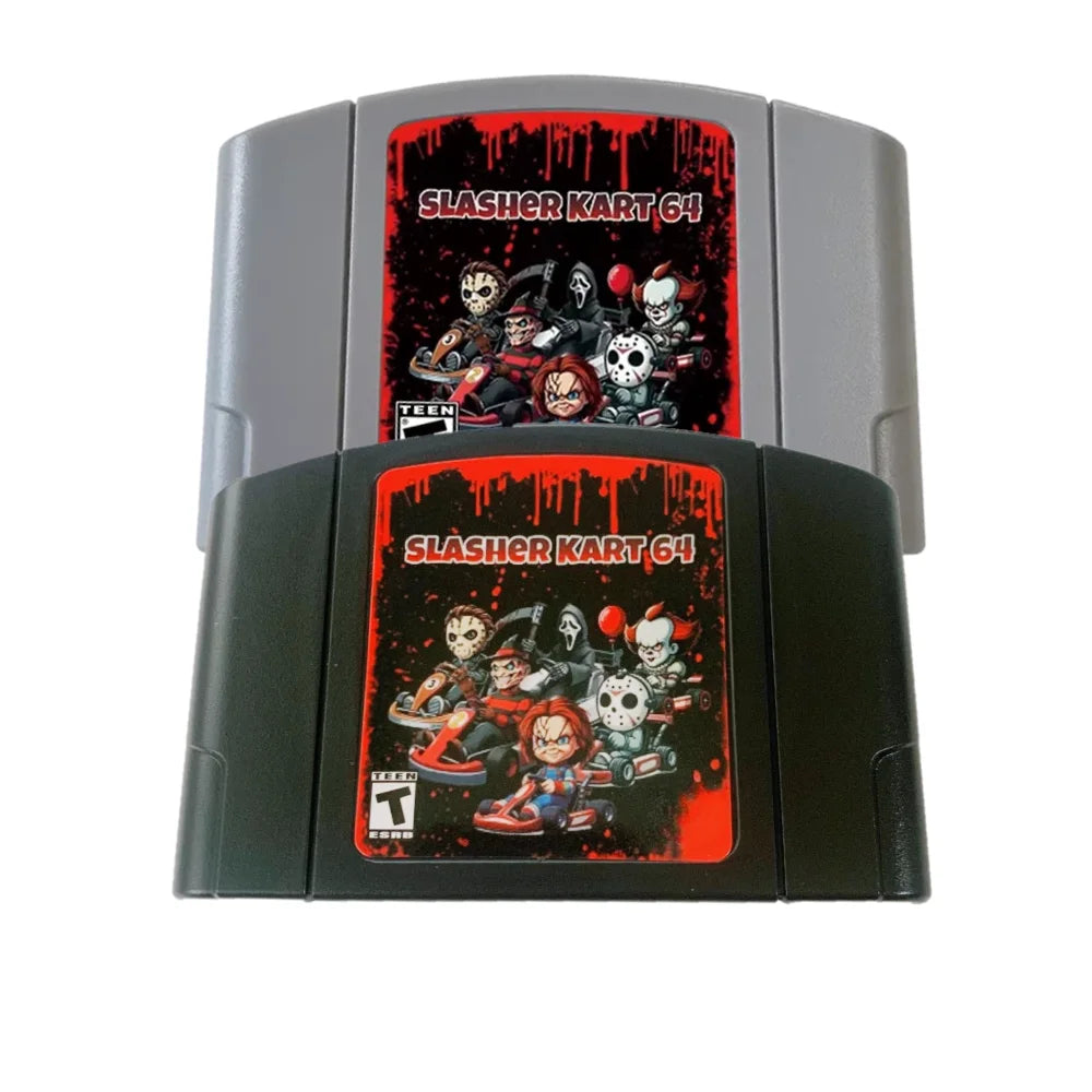 N64 Game Cassette, US Version, Slasher Kart 64， 64-bit English Game Cassette, Collection Hobbies, Toy Gifts Main image