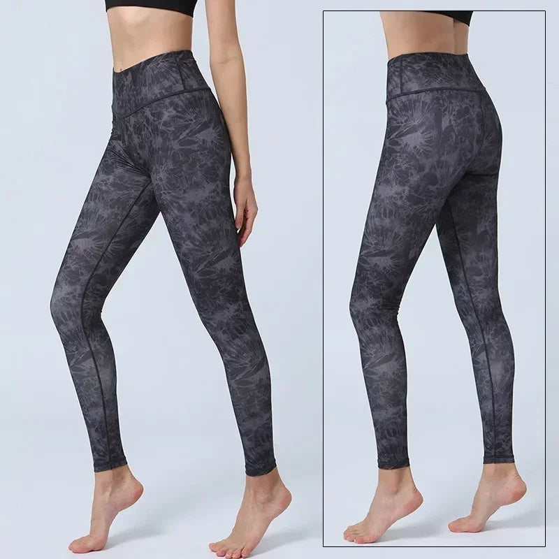 Cloud Hide Yoga Pants Long Sports Leggings Women Fitness Tights Girls High Waist Running Workout Trouser Plus Size Tummy Control