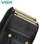 VGR Razor Professional Shaver Electric Beard Trimmer Digital Display Razor Reciprocating Razor Rechargeable Shaver for Man V-363