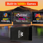 1TB For PS4/Xbox/PS3/PS2/PS1 Launchbox & RetroBat & Playnite System 3-in-1 Game HDD with AAA &3D & Retro Games