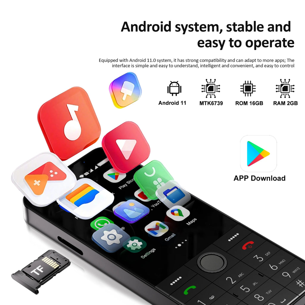 SERVO F26 PRO Android Smartphone Touch Screen 4G Cellular 3.5" Display WiFi GPS Google Play Button Smart Phones Dual SIM 2850mAh
