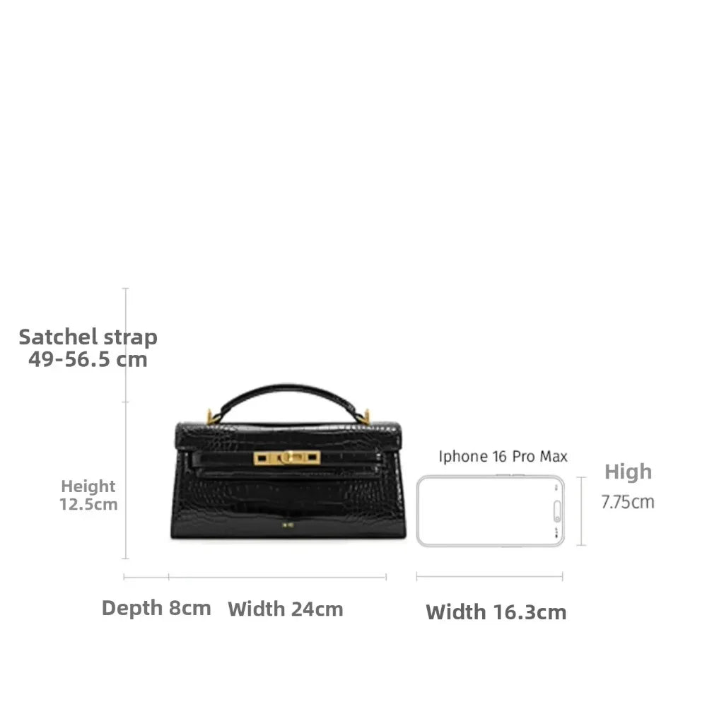 Luxury Leather and Woven Handbag with Vintage Metal Buckle, Elegant Short Handle, Stylish Women’s Tote for Evening & Daily Use Secondary image