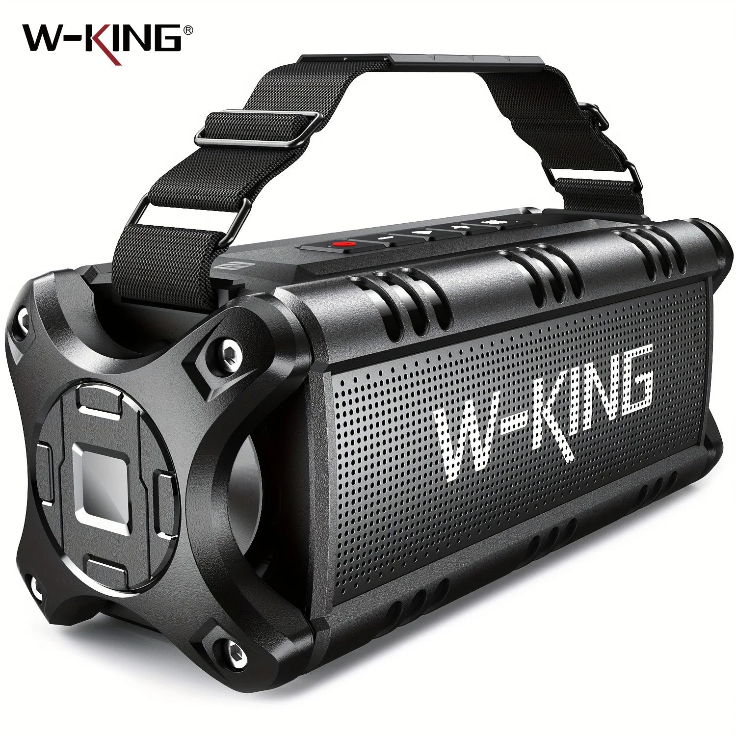 W-KING D8 Bluetooth Speaker, 50W RMS IPX6 Waterproof Loud Speakers Bluetooth Wireless, Large Outdoor Portable Speaker Main image