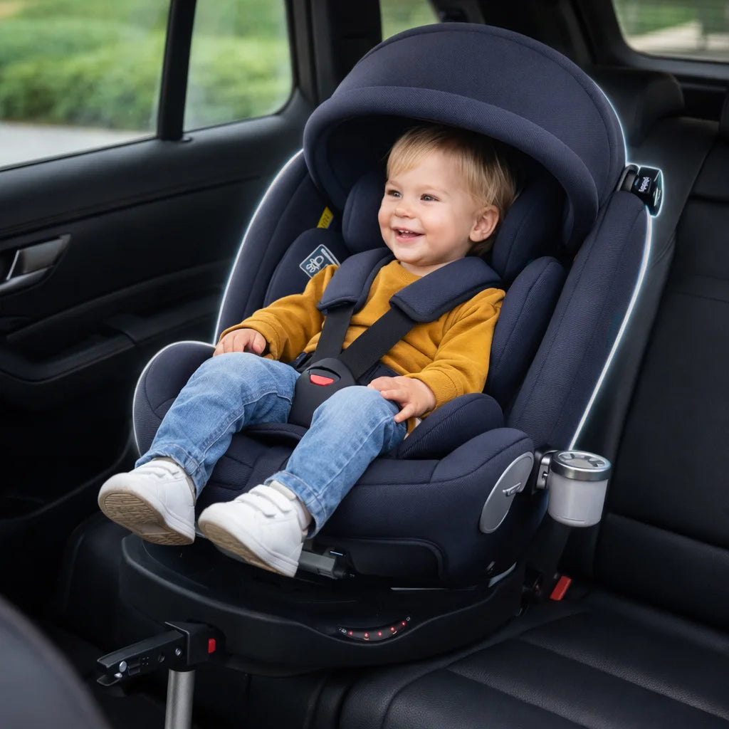 Child Car Safety Seats with 360° Direction ISOFIX rotating for Baby  5-point seat belt 0-12 Years Suitable for newborn Main image