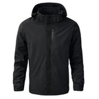 Men's Outdoor Waterproof Raincoat Lightweight Cycling Coat with Hood Streetwear Hiking Windproof Jacket Climbing Outdoor Jackets