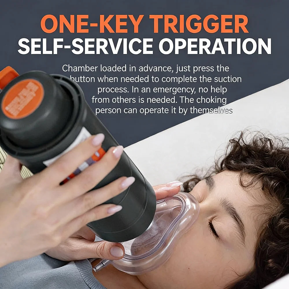Automatic Choking Rescue Device First Aid Kit for Kids and Adults Anti Asfixia Device Emergency Sucker Tools rescue Secondary image