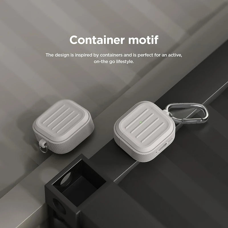 AirPods Pro Case Cover with Key buckle Soft Silicone Protective Case for Apple AirPod Pro 2nd/1st Generation Case for Women Men