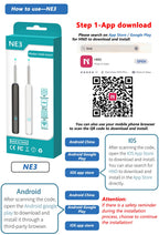 Smart Visual Ear Cleaner HD Ear Sticks Otoscope USB C Charging Endoscope Wax Removal Tool Earpick MIni Camera Health Care Set