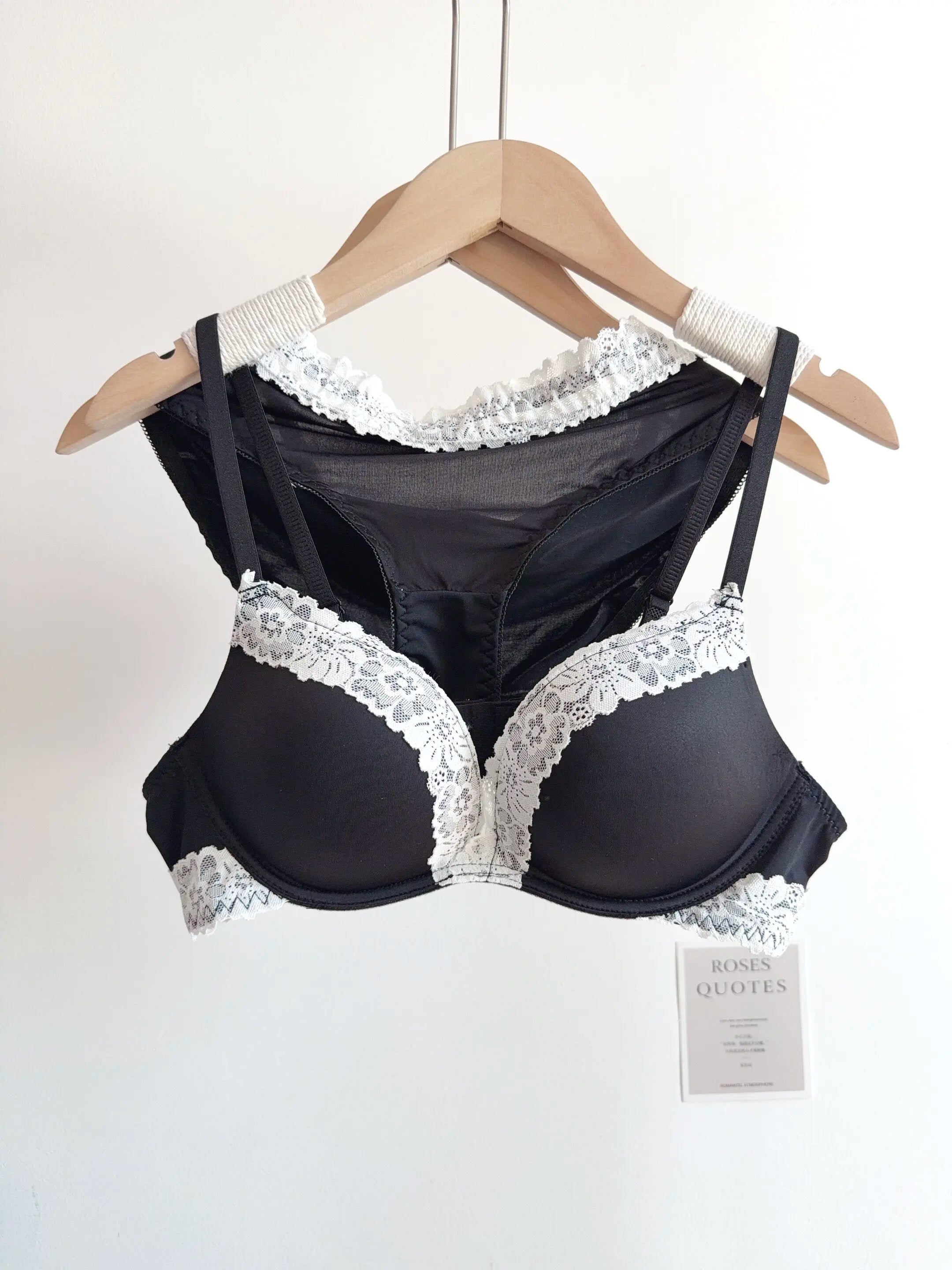 Sexy Leopard Print Lingerie Set Women Wireless Invisible Push Up Small Breasts,adjustable A To C Cup,sheer Lace Pure Design, S-X