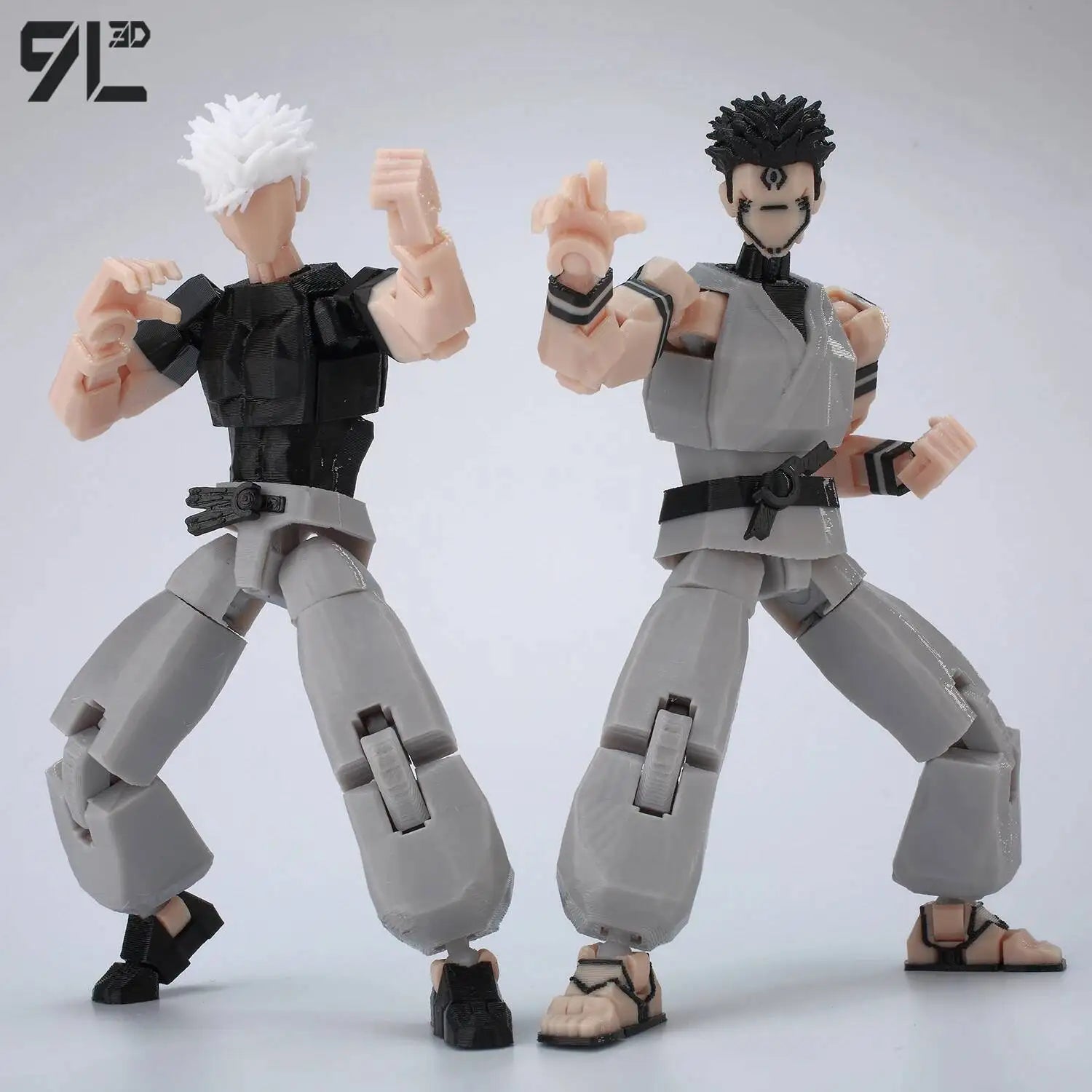9L3D Lucky13 Gojo Sukuna Jujutsu Fushiguro Toji Gojo Satoru Action Figure Dummy13 T13 Multi-Jointed Collectible Toys Titan13 Main image